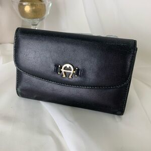 VTG ETIENNE AIGNER Black Wallet
